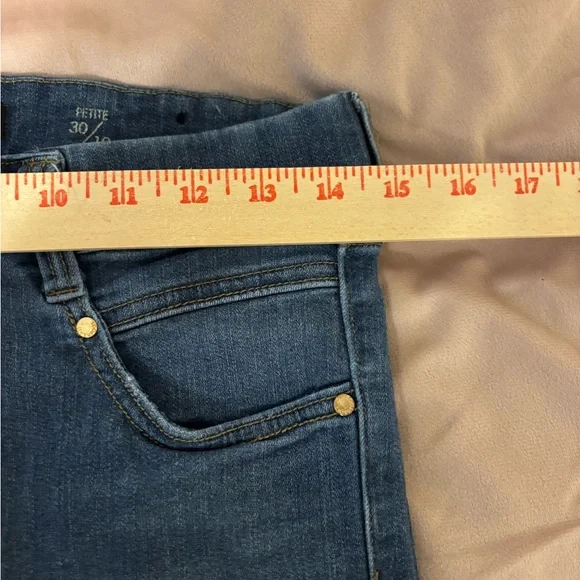 Liverpool Dark Blue Ankle Jeans - Picture 4 of 9